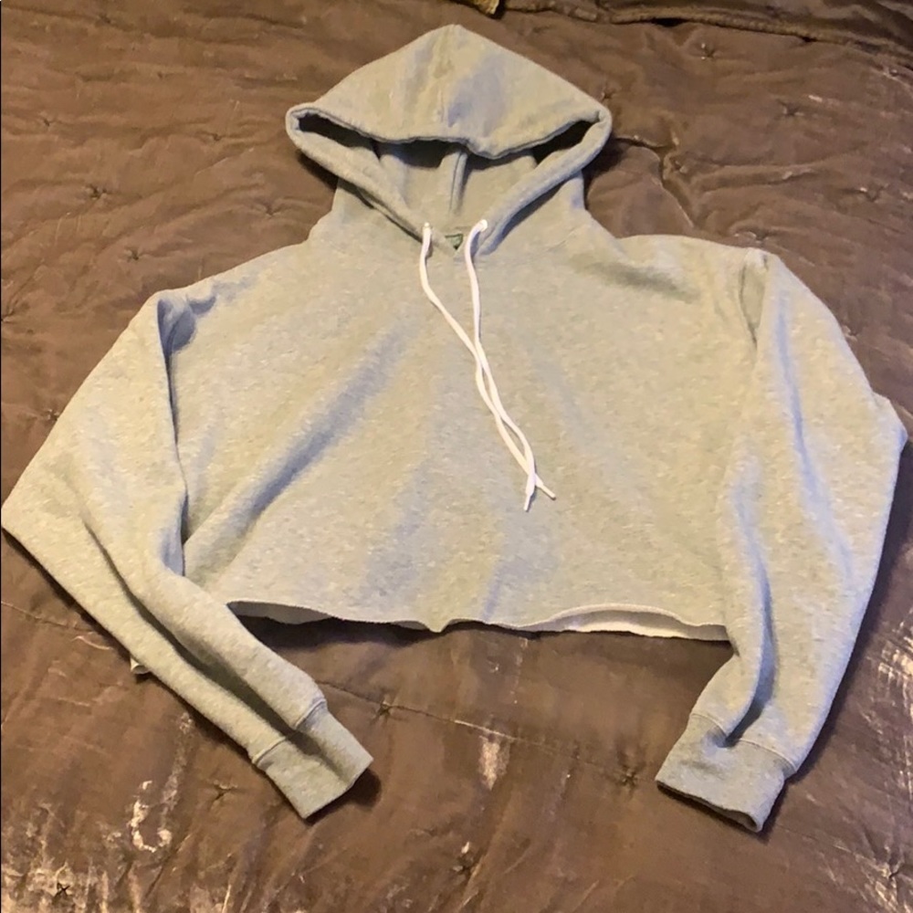 Cropped hoodie